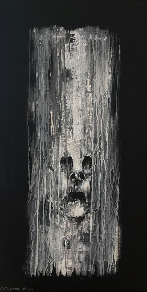 - brainwashed - Öl auf Leinwand Größe 80x40 cm