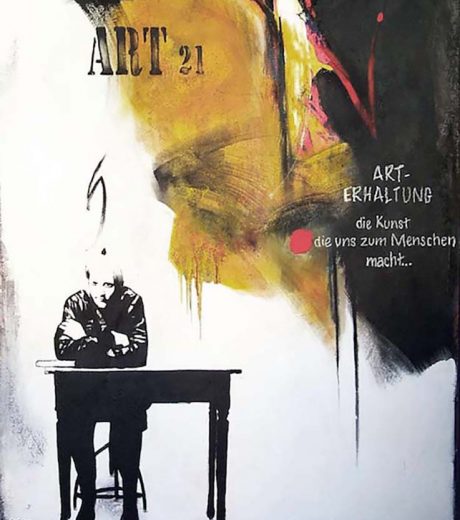 - ART 21 - Öl auf Leinwand 140x200 cm